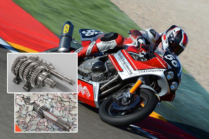  Polishing of Superbike Gears Reduces Wear and Increases Power