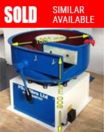 200 Litre Circular vibratory bowl finisher