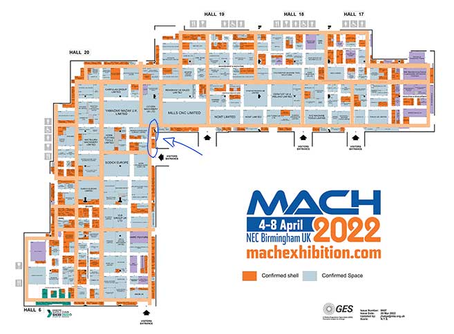 MACH2022 floorplan