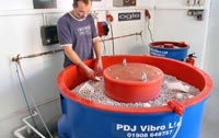 Vibratory Bowl Machine in Use