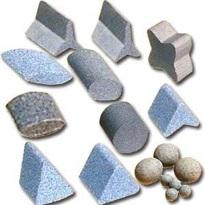 ceramic abrasive chips