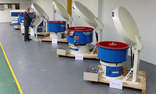 Vibratory equipment showroom