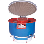 Vibratory Bowl Finishing Machine, with parts unload