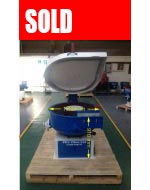150 Litre circular bowl finisher with parts unload system