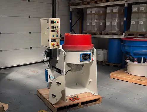 Turbo 60 centrifugal disc finisher
