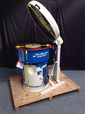 90 Litre Bowl With Pneumatic Door Unload