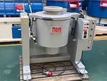 EDK70 - centrifugal dryer with tilt unload