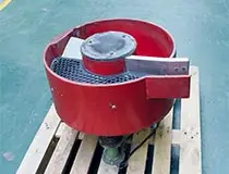 Benchtop Circular Bowl Finisher with Unload System