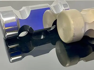 Improving Heat-Treated Metal Components Heat-Treated Metal Components before and after finishing