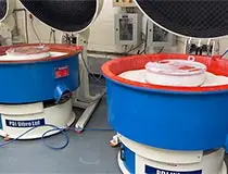 two 400 litre plain bowls